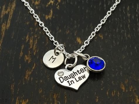 Daughter In Law Necklace Daughter In Law Jewelry Daughter In