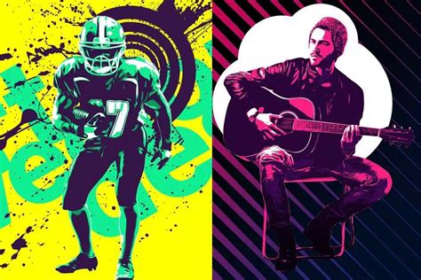20 Vector Art Photoshop Actions For Pretty Cool Effects Decolorenet