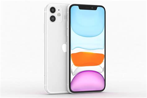 Чехол moonfish для iphone 11 pro, пластик, прозрачный. Apple iPhone 11 White 3D asset low-poly | CGTrader