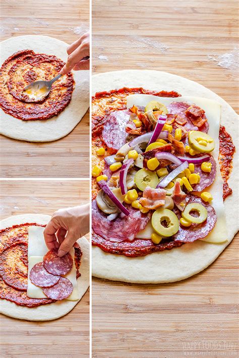 Easy Calzone Pizza Recipe Happy Foods Tube