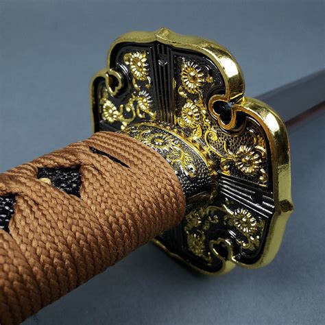 Musha Ceremonial Jintachi Katana Gold Musashi Swords