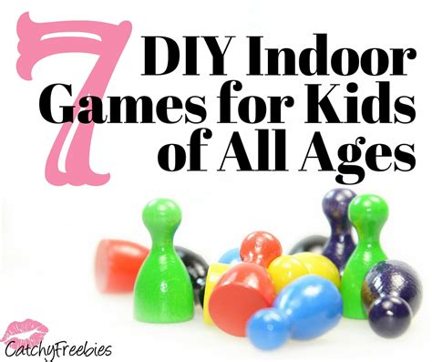 7 Fun Diy Indoor Games For Kids Catchyfreebies