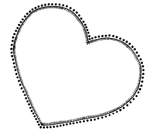 Free Heart Outline Download Free Heart Outline Png Images Free