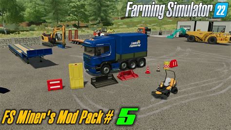 Fs Fs Miner S Mod Pack June Farming Simulator Mods Youtube