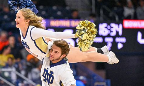 Notre Dame Cheerleading Achieves Program First