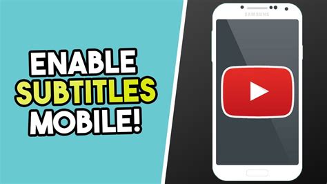 How To Enable Subtitles On The Youtube App Any Device Youtube