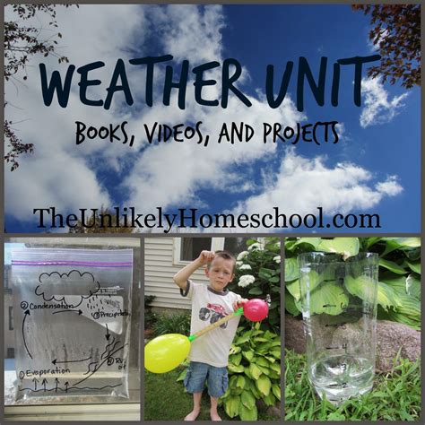 Weather Unit: Books, Videos, and Projects in 2020 | Weather unit study, Weather unit, Weather ...
