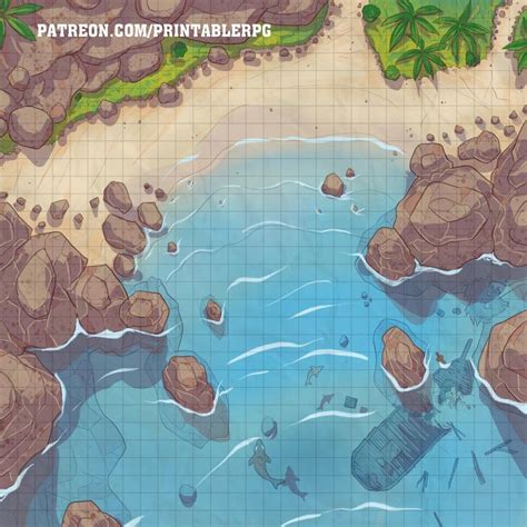 Pirates Cove Map Dndmaps Dnd World Map Fantasy Map Tabletop Rpg Maps