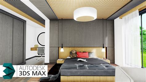 3ds Max Interior Design Tutorial For Beginners Youtube