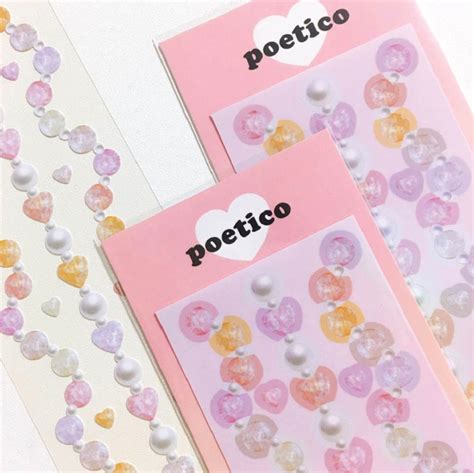 Candy Pearl Seal Sticker