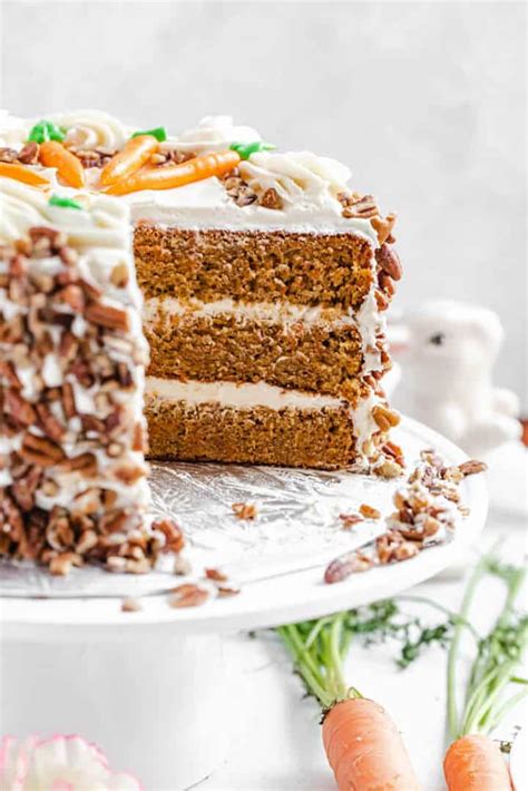 Perfect Carrot Cake With Cream Cheese Frosting Queenslee Appetit