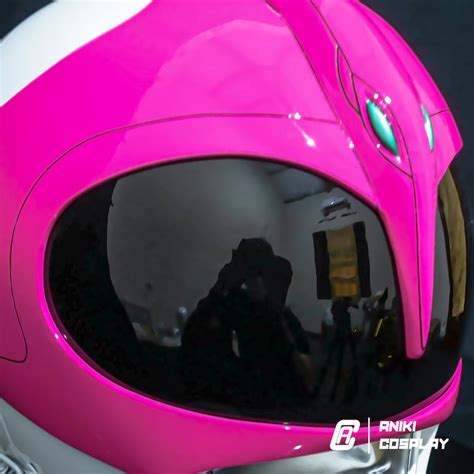 Aniki Pink Mmpr Ranger Cosplay Helmet Mask Collectible Replica Etsy