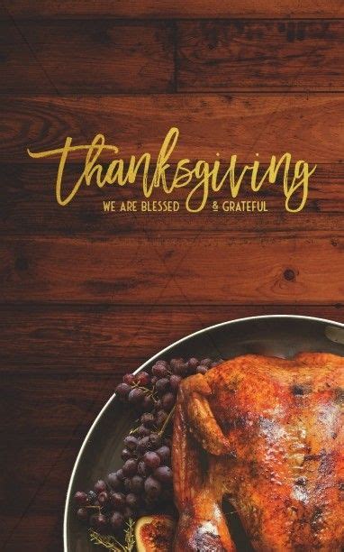 View Thanksgiving Church Bulletin Cover Images Pictures Food For