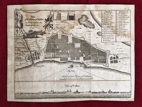 Callao El Misterioso Mapa Del Primer Puerto Que Lo Muestra Como Una