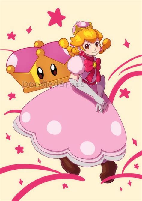 Doodledstars Super Mario Bros Nintendo Super Princess Peach Disney