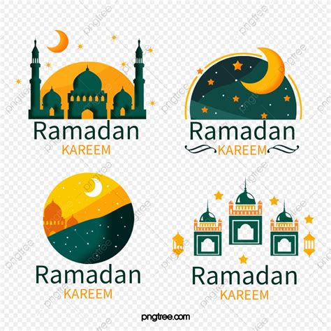 Hand Drawn Ramadan Png Image Hand Drawn Cartoon Ramadan Stars Badge