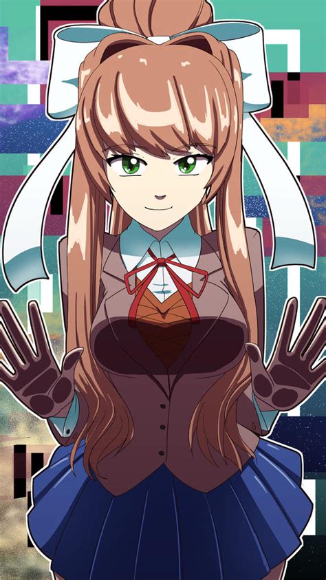 Just Monika By Kojiro Brushard On Deviantart