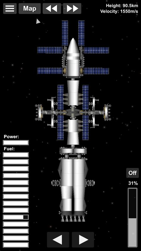 Saturn Paintbrush Deep Space Colonization Vehicle R