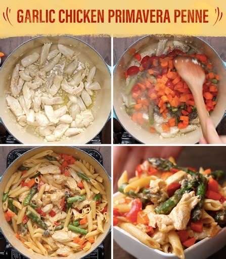 Easy skillet chicken primavera vonthron. Garlic Chicken Primavera Recipe - (4.5/5)