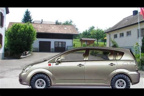 toyota corolla verso tuning 