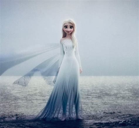 Frozen 2 Elsa White Dress Wallpapers Bigbeamng