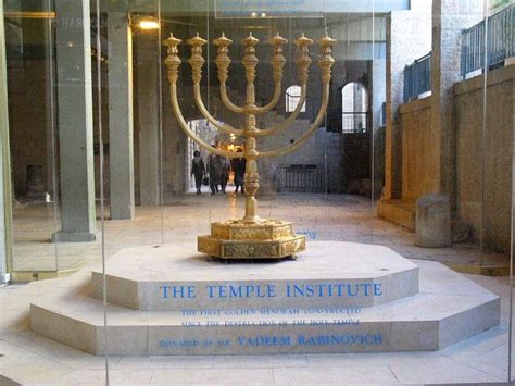 The Temple Institute Menorah Solomon S Temple Pinterest Menorah Temple And Judaism