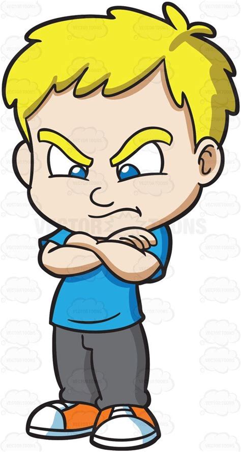 A Mad And Angry Boy Angry Cartoon Angry Cartoon Face Cartoon Boy