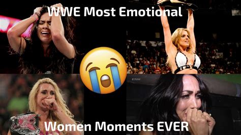 Wwe Most Emotional Women S Moments Ever This Will Make You Cry Part Youtube