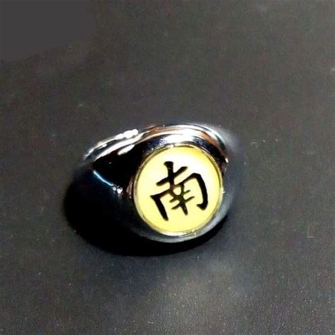 Akatsuki Ring Kisame Hoshigaki Steel Naruto Apparel