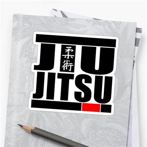 Jiu Jitsu Basic Stickers By Rolorega Redbubble