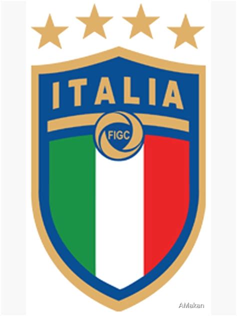 Italy Logo Art Print For Sale By Amakan Redbubble