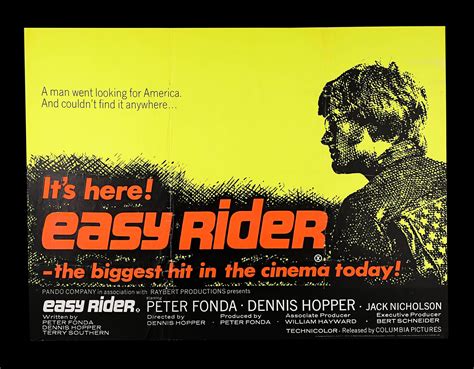 Easy Rider 1969 Uk Quad Poster Current Price £225