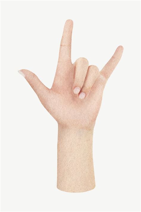 Ily Hand Body Gesture Collage Premium Psd Rawpixel
