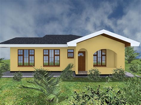 Three bedroom house plans also offer a nice compromise between spaciousness and affordability. Simple three bedroom house plans in Kenya |HPD Consult