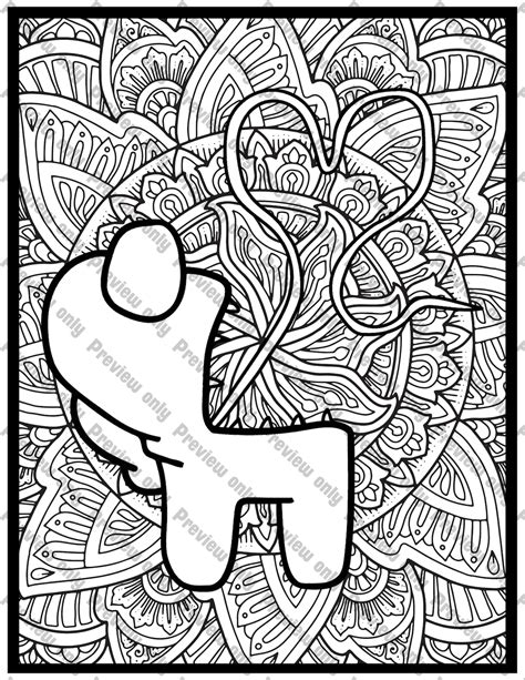 Among Us Coloring Pages 3 Pack Print And Color Vol 2 Etsy