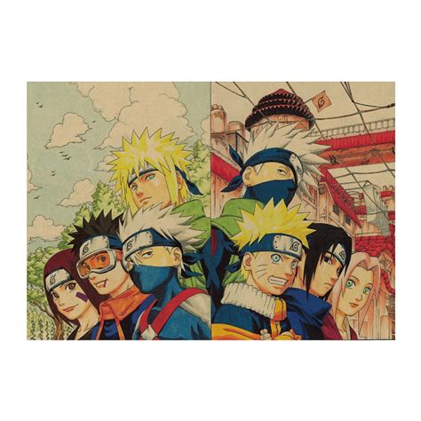 Japanese Cartoon Comicnaruto Uzumaki Naruto N Anime Kraft Paper Wall