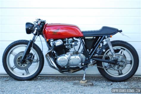 Honda cb 750 tracker bobber cafe racer. Honda CB 750 Four F2 cafe-racer... Danish super stance