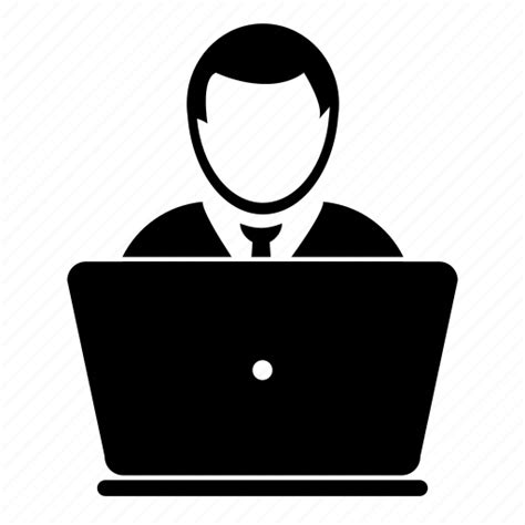Admin Computer Laptop Men People User Icon Download On Iconfinder