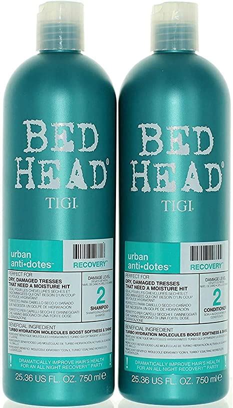 Tigi Bed Head Urban Anti Dotes Recovery Shampoo And Conditioner Duo