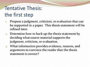 examples of strong thesis statements for research papers