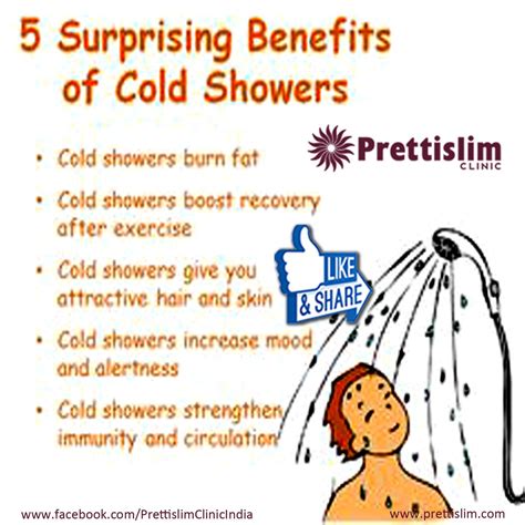 Surprising Benefits Of ColdShowers Cold Shower Healthy Benefits Fat