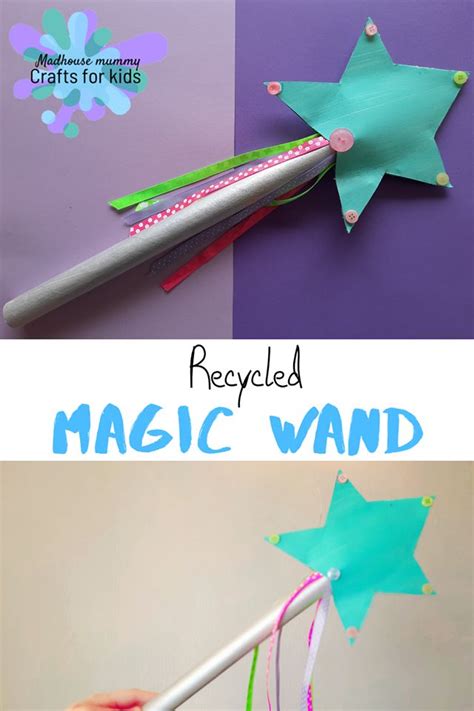 Recycled Magic Wand Craft For Kids