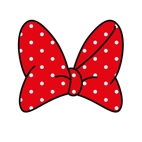 Home And Living Wall Decor Layered Minnie Mouse Cute Bow Polkadots Svg