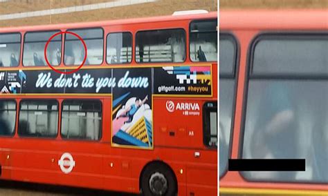 London Bus Driver Is Caught On Video Performing Solo Sex Act Daily Mail Online
