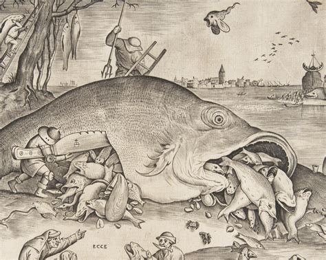 Bruegel The Elders Big Fish Eat Little Fish 1556 The Public