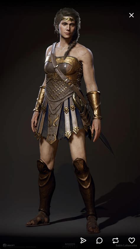 Im Really Impressed With How Kassandra From Assassins Creed Odysseey