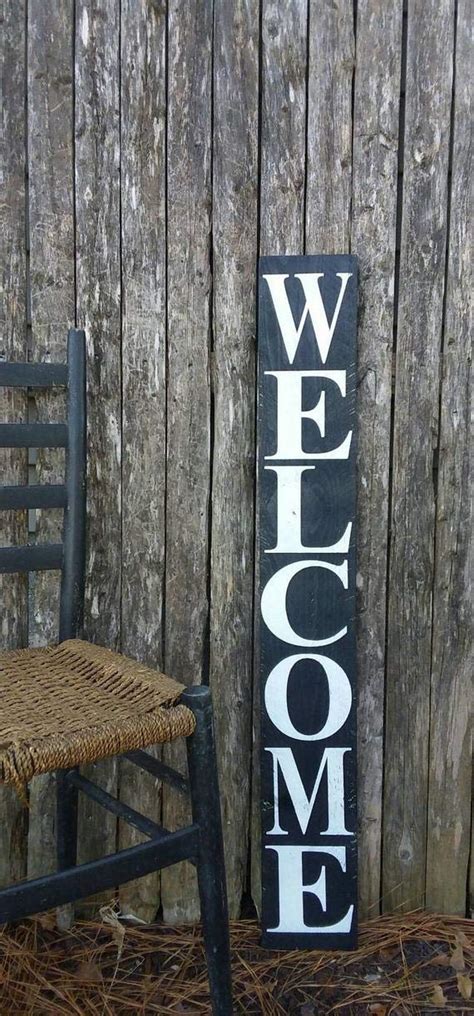 See more ideas about outdoor welcome sign, crafts, wood crafts. Amazon.com: Vertical Welcome Wooden Sign Farmhouse Decor ...