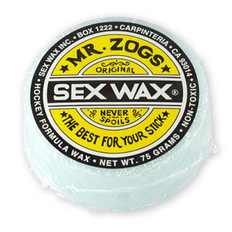 Sex Wax Hockey Stick Wax Mr Zogs 2 Pack 2 Bars Of Ice Hockey Sex Wax