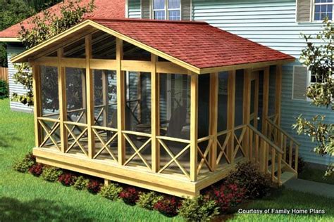 This is not surprising, because its construction require a minimum of tools and not extensive knowledge and. Screened In Porch Plans to Build or Modify