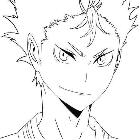 Anime Coloring Pages Haikyuu View Haikyuu Anime Coloring Pages